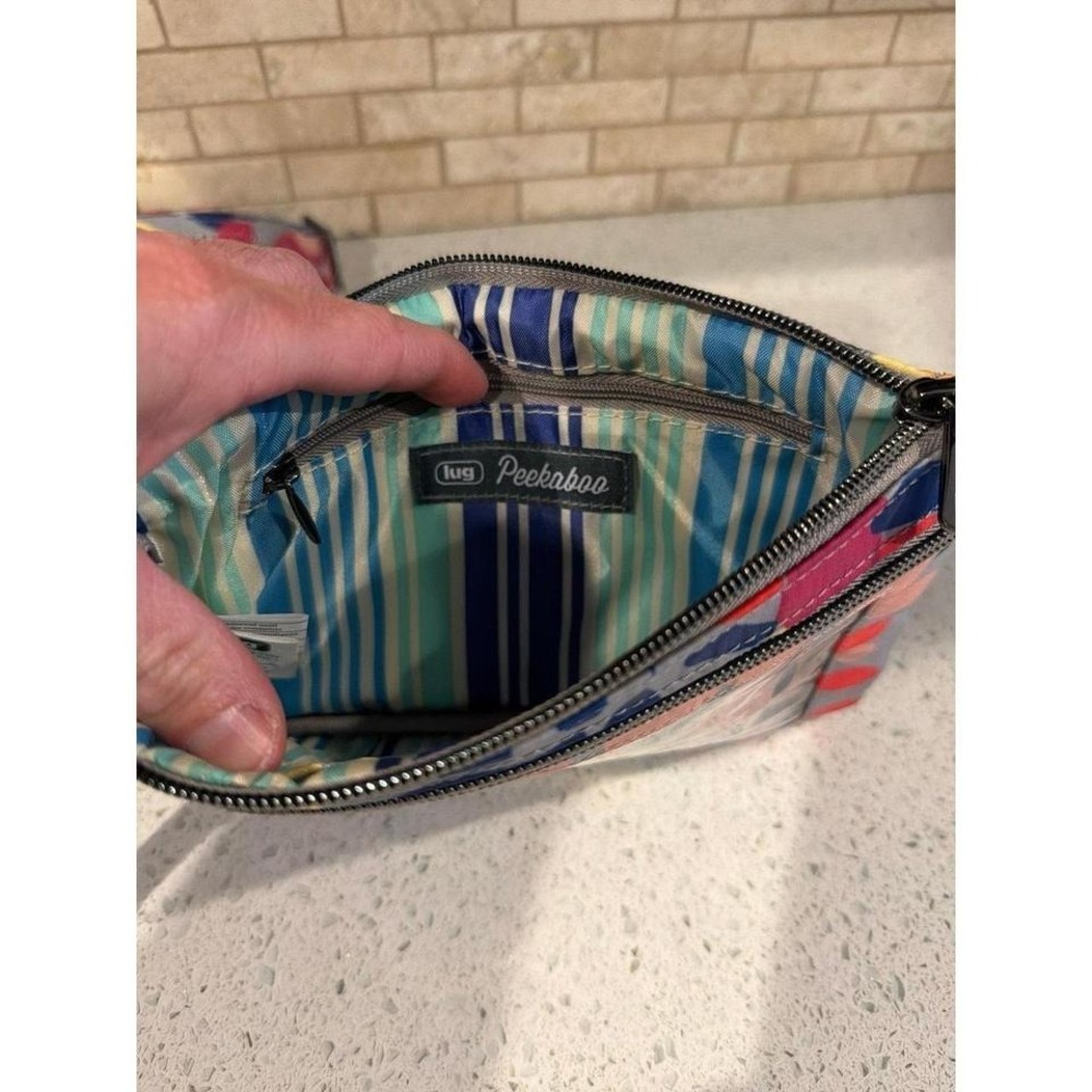 Lug Peekaboo 2 Small Crossbody Bag Lightweight Organizer Purse - Picture 5 of 5